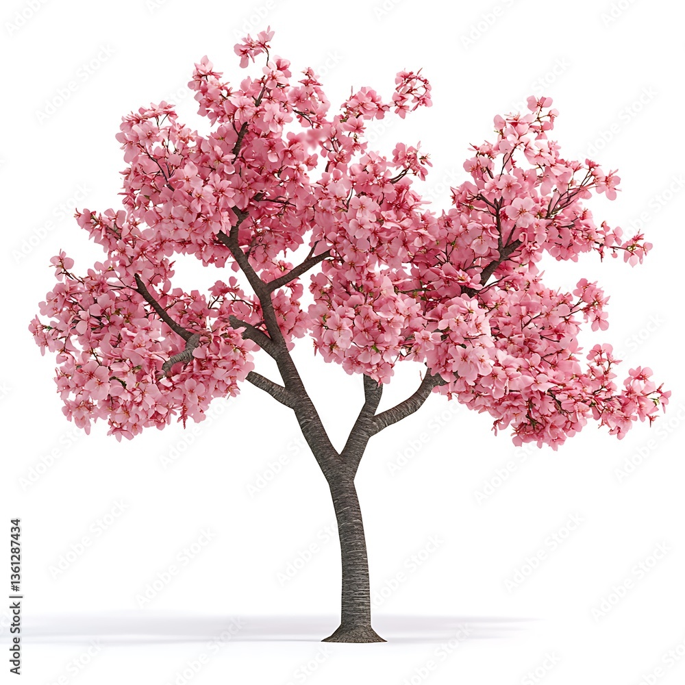 Obraz premium cherry blossom 3D render