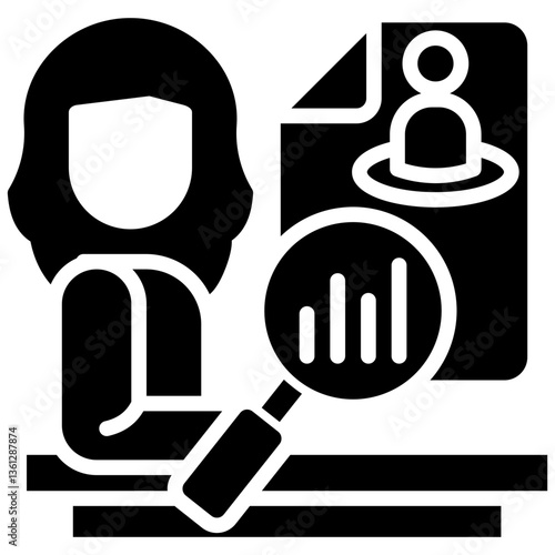 Process Optimization  glyph icon