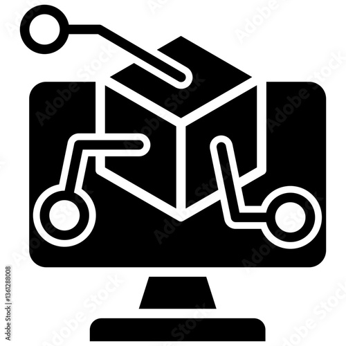 Modeling glyph icon