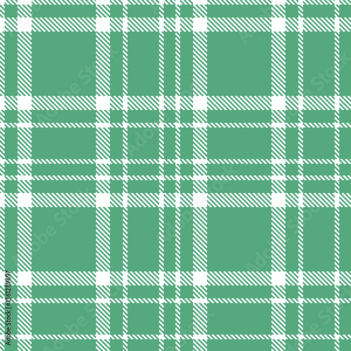 Modern Dark White Seamless Tartan Textile Design Variant 1325