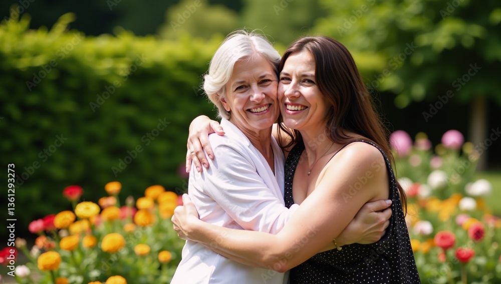 Fototapeta premium Mother and daughter