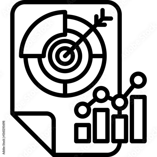 Data Accuracy line icon