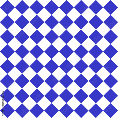 blue plaid fabric texture, blue diamond checkerboard repeat pattern, replete image, design for fabric printing, rhombus 