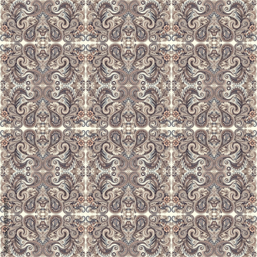 paisley Pattern for Textile Design