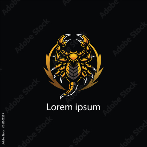 Black Scorpion Logo Design – Vector Illustration

Minimalist Black Scorpion Emblem for Branding
