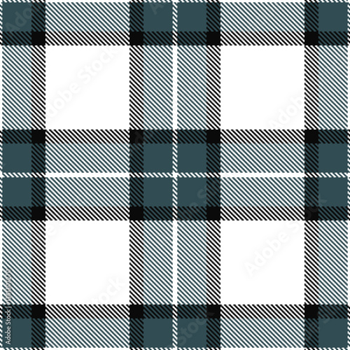 Modern Seamless Tartan in Muted White tones Textile Design Variant 1587