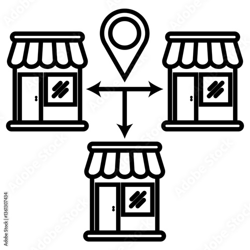 Franchise Line Icon