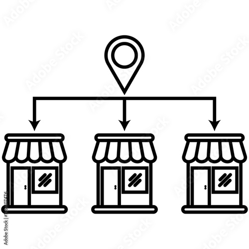 Franchise Line Icon