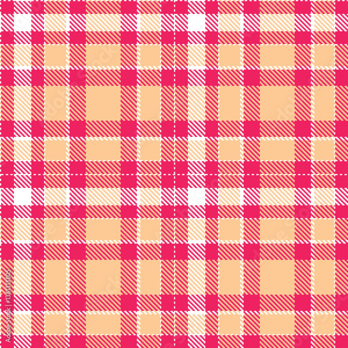 Modern Seamless Tartan in Pale White tones Textile Design Variant 1676