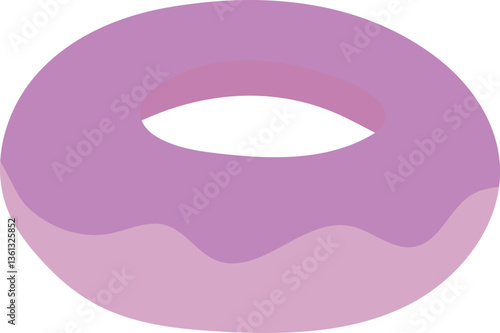 Swimming tube illustration