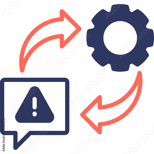 Assessment glyph color icon