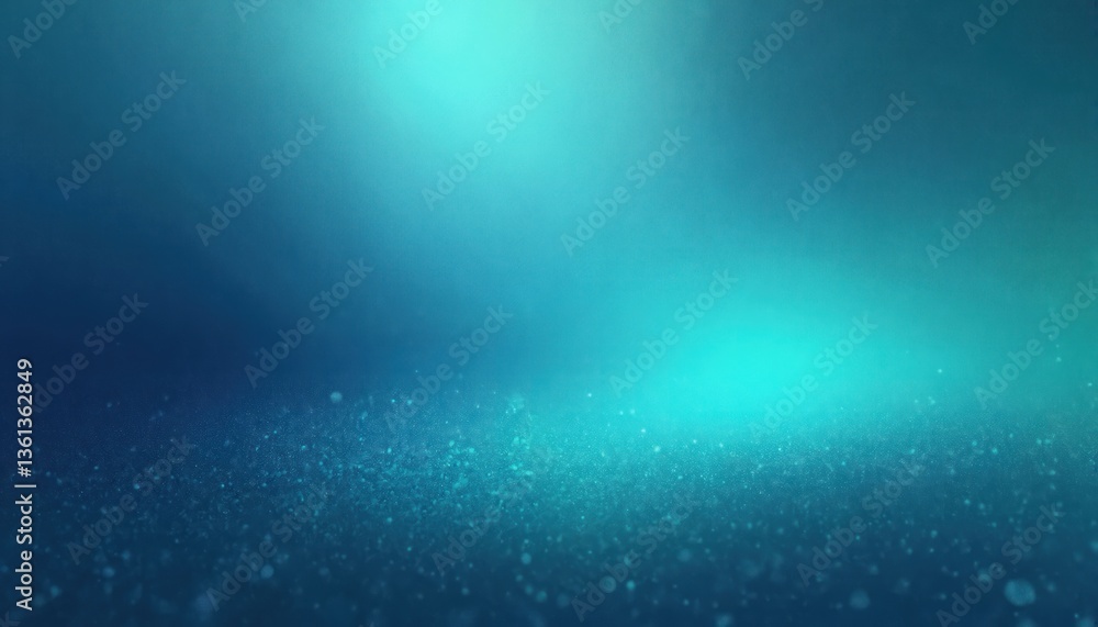 Fototapeta premium Abstract gradient background in blue and green tones. Textured backdrop with grainy effect. Soft blur design with pastel colors. Ideal for web design page banner poster header cover.