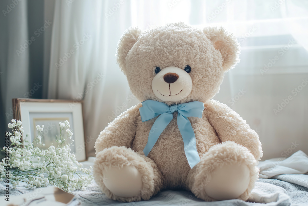 Obraz premium 사랑스러운 곰인형