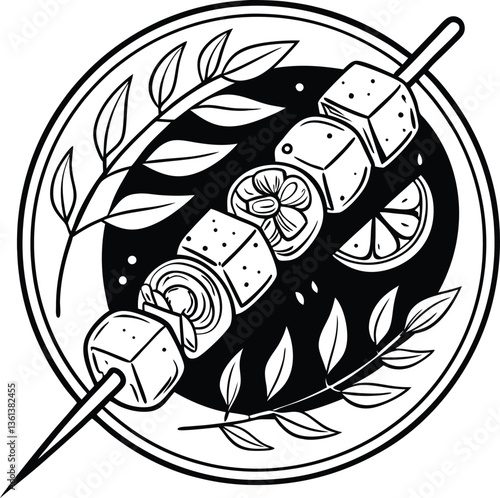 Bold Thai Food Designs Vectors, Icons, and Vintage TShirt Graphics