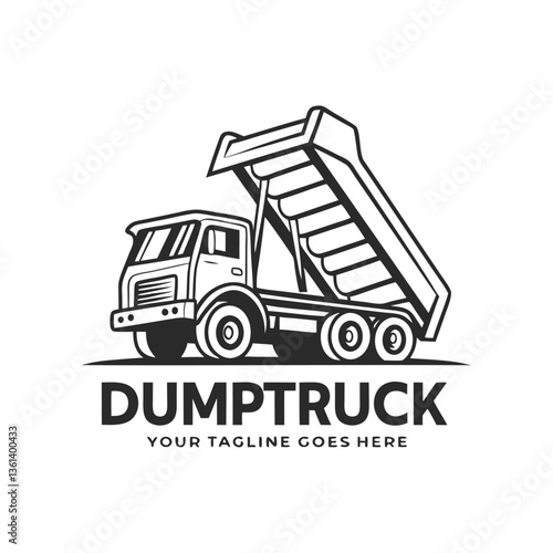 Truck company logo design