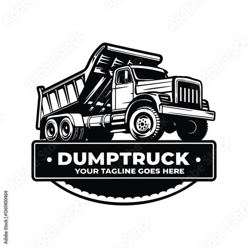 Truck company logo design