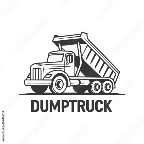 Truck company logo design