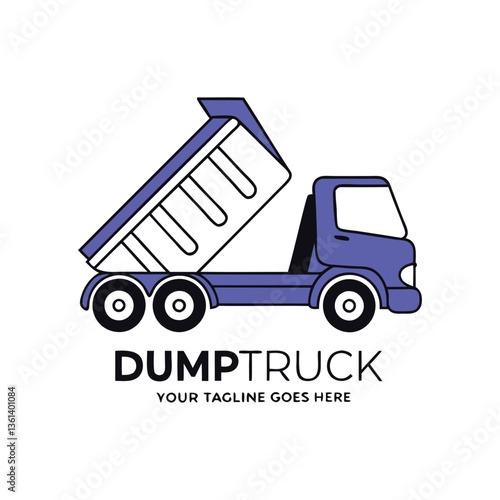 Truck company logo design