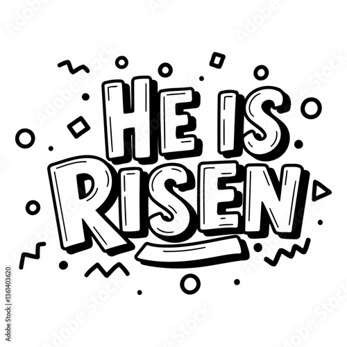 Easter quote graphic, ideal for faith-based marketing