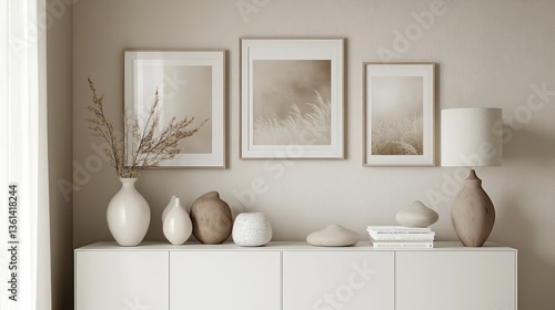 inimalist Interior with Modern Design By Generated AI