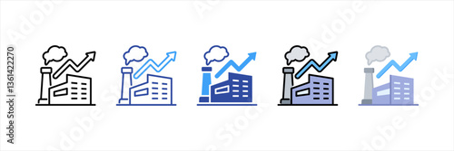 Industry Multi Style Icon Set