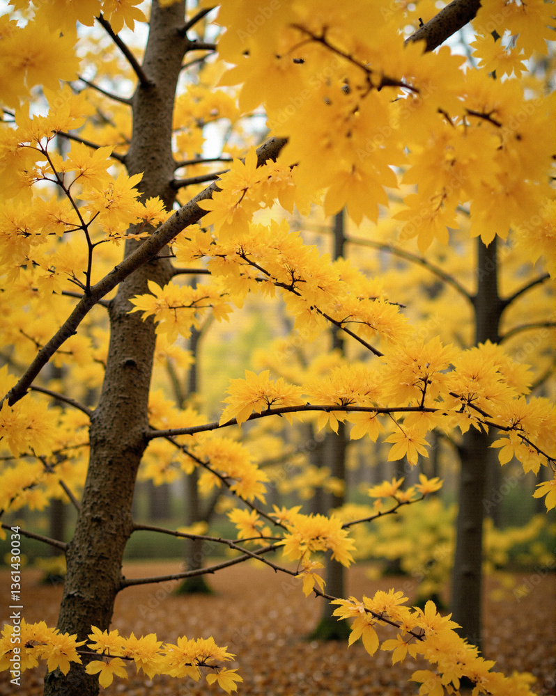 autumn tree in the park autumn tree in the park