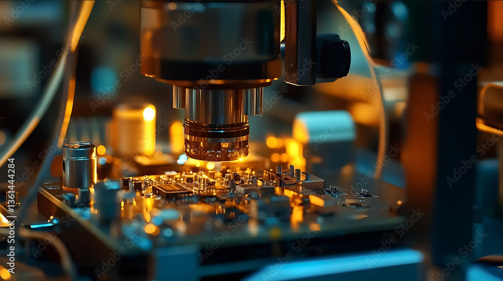 camera inpsecting a semiconductor camera inpsecting a semiconductor