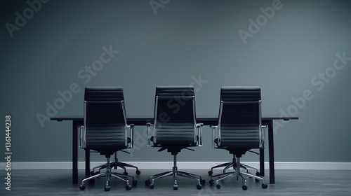 Minimalist Office: Three bl...