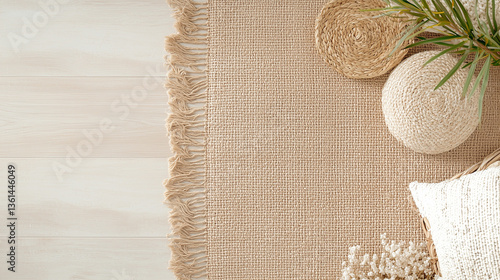 Cozy Decor: A serene top-do...