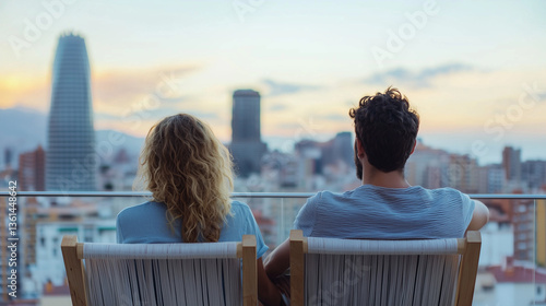 Cityscape Vista: A couple e...