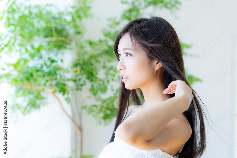 若い女性の美容イメージ