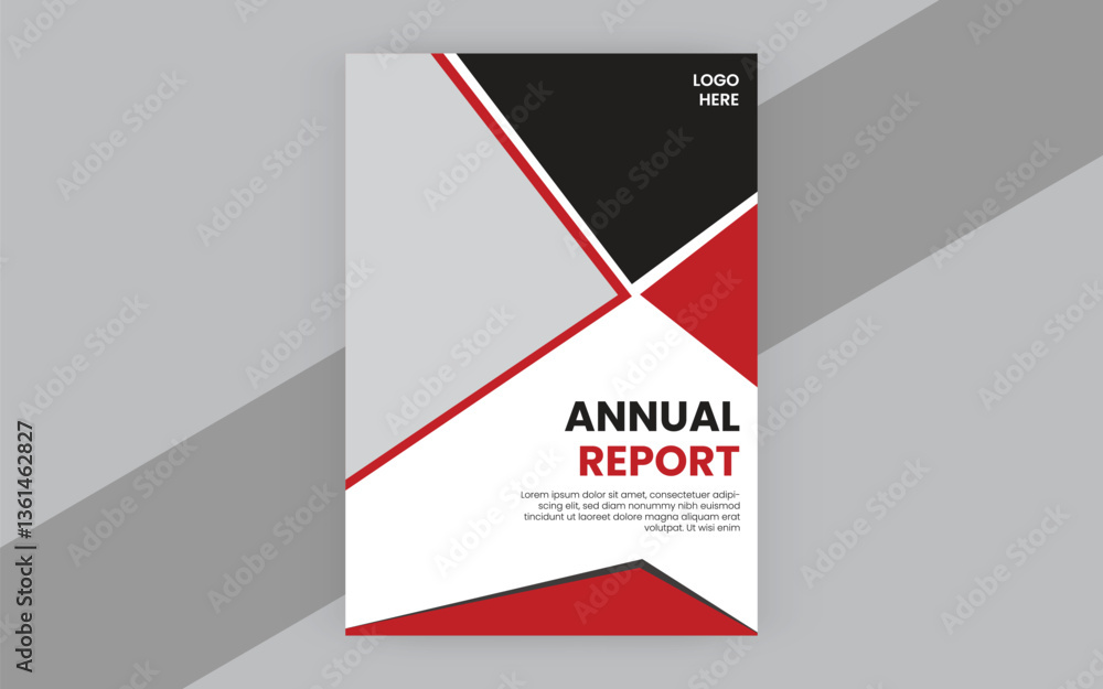 Fototapeta premium Modern Corporate Flyer Design Template