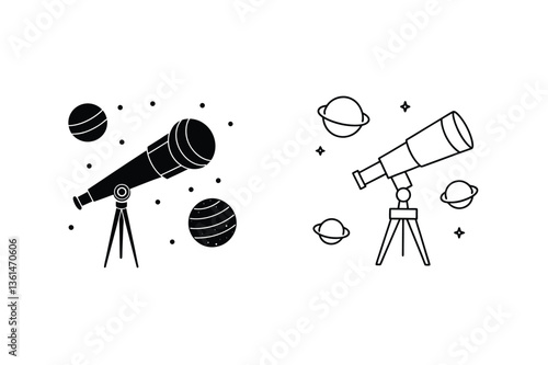 Astronomy Telescope Space Exploration Planets Stars Universe Observation Discovery Cosmos Celestial
