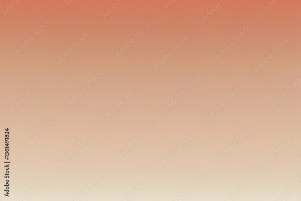 Peachy coral blends into creamy ivory, creating a smooth ombre effect. Peachy coral blends into creamy ivory, creating a smooth ombre effect.