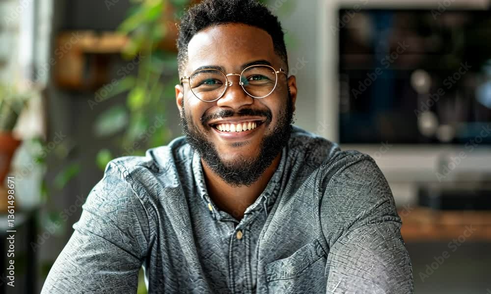 Portrait of a Smiling Man Portrait of a Smiling Man