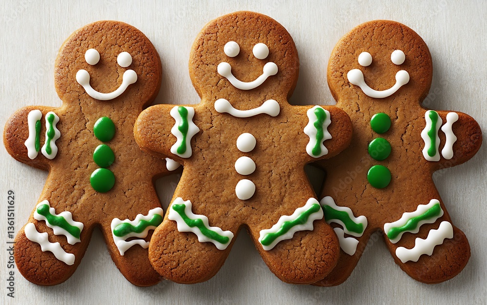 Festive Gingerbread Cookies Festive Gingerbread Cookies