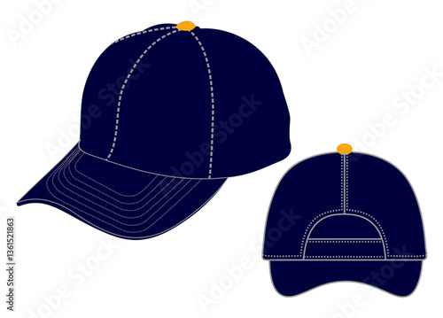 A Mockup of Peak Hat or hat