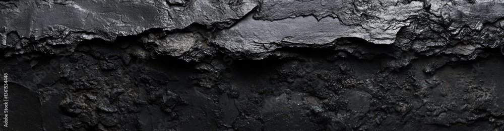 Dark, Textured Rock Formation (1) Dark, Textured Rock Formation (1)
