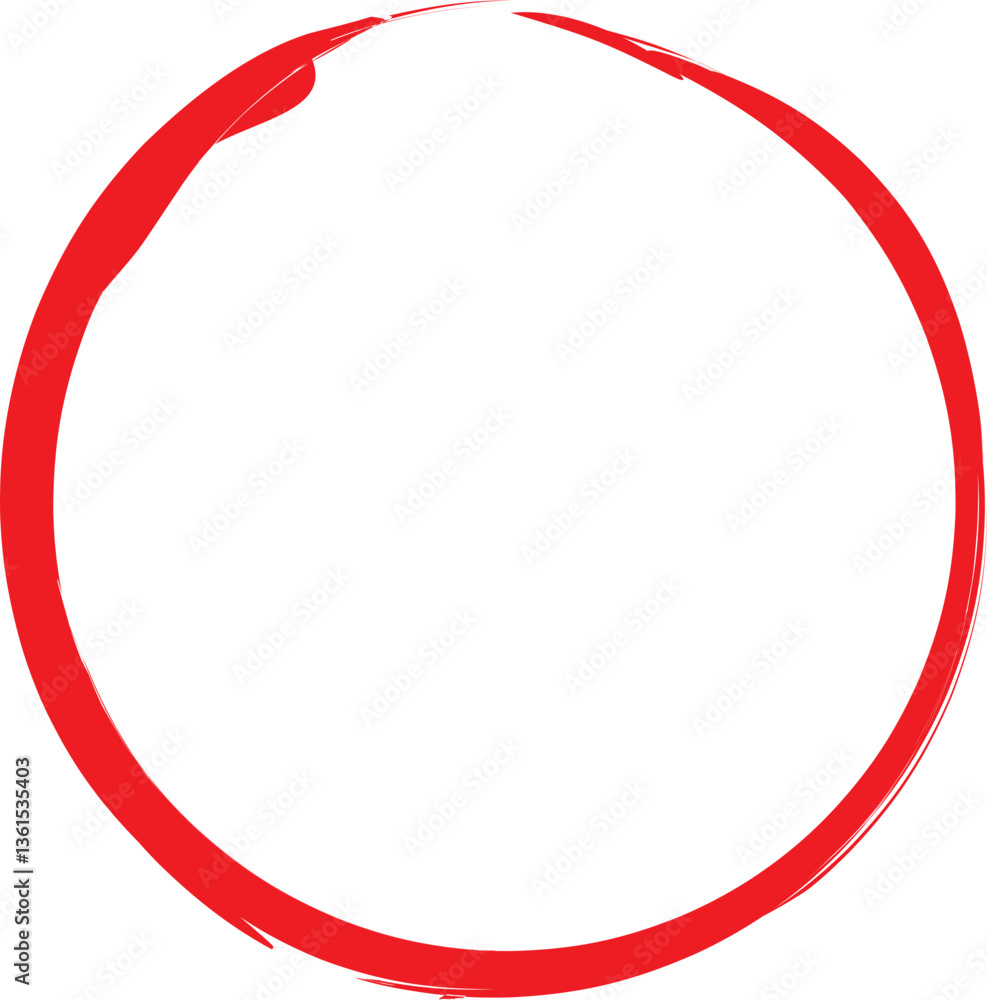 circle hand drawn vector template circle hand drawn vector template