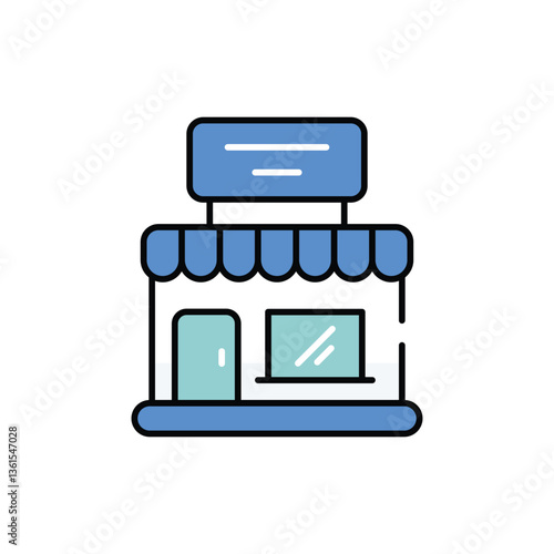 Drug Store vector icon stock illustration