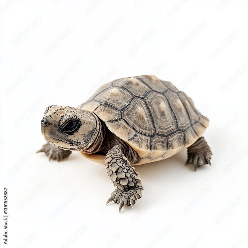 Fototapeta premium turtle isolated on white background