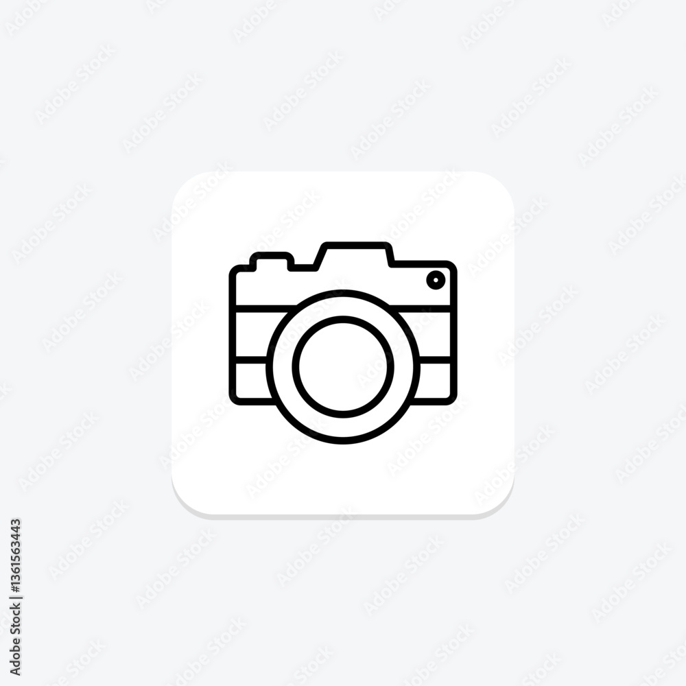 Digital Camera, vector, pixel perfect, illustrator file Digital Camera, vector, pixel perfect, illustrator file