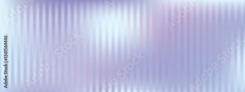 Wallpaper Mural Corrugated, fluted pastel glass vector texture. Ribbed plastic gradient background Torontodigital.ca