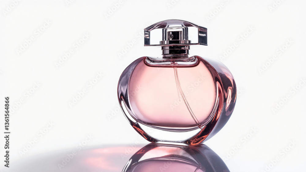 Elegant Perfume Bottle Isolated on Transparent Background for Upscale Beauty Advertisements and Marketing Materials Elegant Perfume Bottle Isolated on Transparent Background for Upscale Beauty Advertisements and Marketing Materials