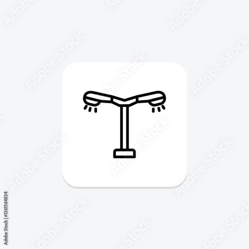 Street Light, vector, pixel perfect, illustrator file