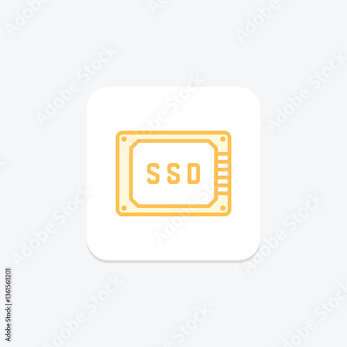 External Ssd, vector, pixel perfect, illustrator file