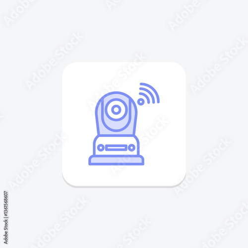 Wireless Webcam, vector, pixel perfect, illustrator file