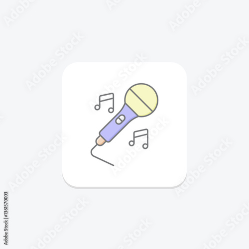 Wireless Microphone, vector, pixel perfect, illustrator file
