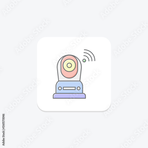 Wireless Webcam, vector, pixel perfect, illustrator file