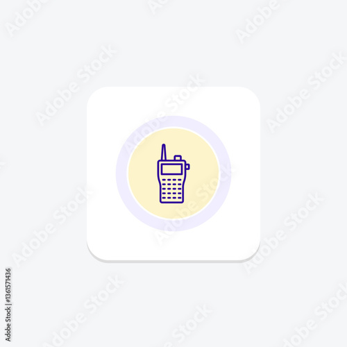 Walkie Talkie, vector, pixel perfect, illustrator file